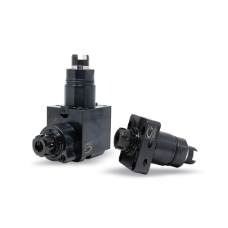 Motorizzato Radiale (Sx-Dx) Tsugami -  - attacco BMT-65 - uscita ER-25 - RPM=8000 RATIO 1:1 Rotazione Concorde - H=65 ref .<br />Interno - per M06 - M08 (D/SD/SY)-Leggi tutto