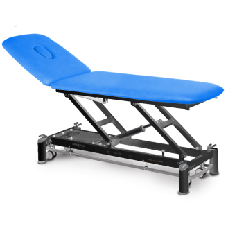 Table de massage électrique 2 plans avec dossier inclinable-Lire la description