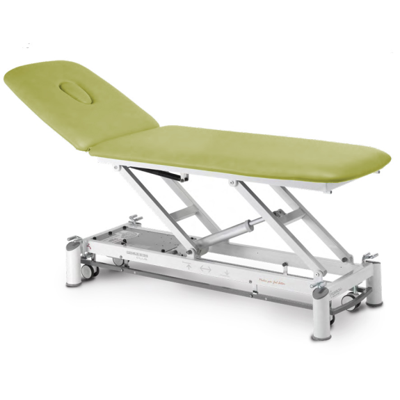 Table de massage électrique 2 plans avec dossier inclinable-Lire la description