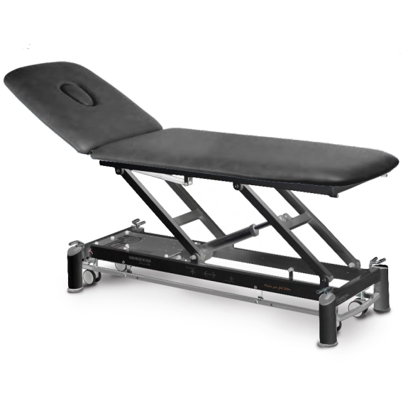 Table de massage électrique 2 plans avec dossier inclinable-Lire la description