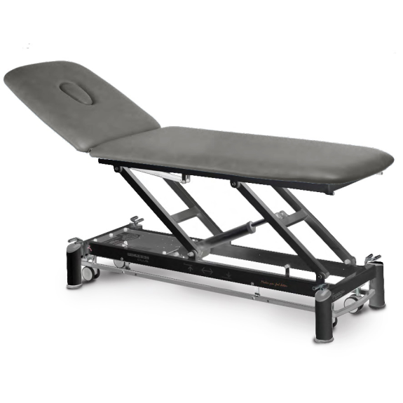 Table de massage électrique 2 plans avec dossier inclinable-Lire la description