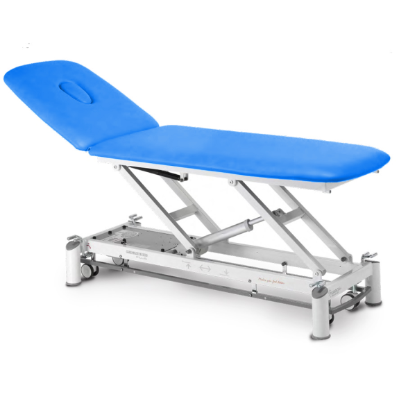 Table de massage électrique 2 plans avec dossier inclinable-Lire la description