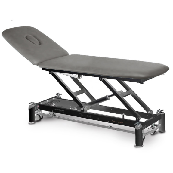 Table de massage électrique 2 plans avec dossier inclinable-Lire la description