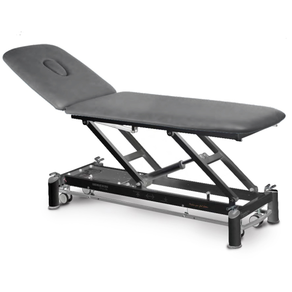Table de massage électrique 2 plans avec dossier inclinable-Lire la description