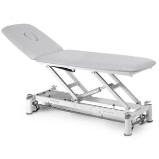 Table de massage électrique 2 plans avec dossier inclinable-Lire la description