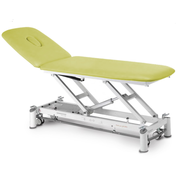 Table de massage électrique 2 plans avec dossier inclinable-Lire la description
