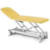 Table de massage électrique 2 plans avec dossier inclinable