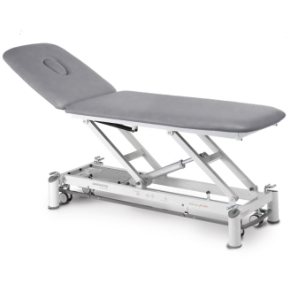 Table de massage électrique 2 plans avec dossier inclinable-Lire la description
