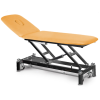 Table de massage électrique 2 plans avec dossier inclinable