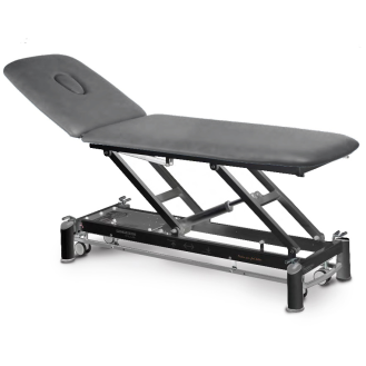 Table de massage électrique 2 plans avec dossier inclinable-Lire la description