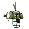 IFAK EMS Kit de Premiers Secours Individuel - Camouflage 5 Couleurs, Système Molle