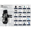 IFAK EMS Kit de Premiers Secours Individuel - Camouflage 5 Couleurs, Système Molle IFAK EMS Kit de Premiers Secours Individuel - Camouflage 5 Couleurs, Système Molle