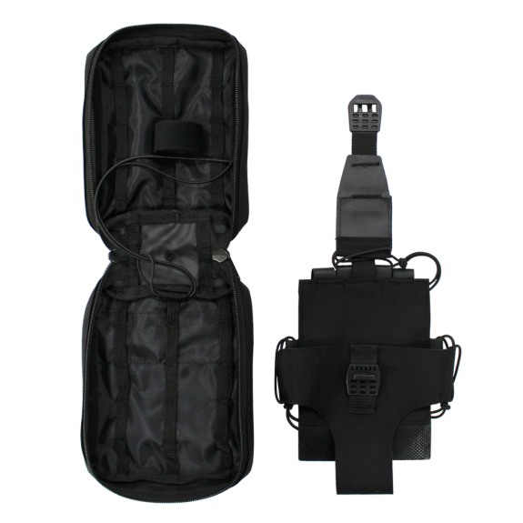 IFAK P Light Kit de Premiers Secours Individuel - Couleur Noire, Système Molle-Lire la description