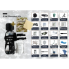 IFAK Standard Kit de Premiers Secours Individuel - Couleur Noire, Système Molle IFAK Standard Kit de Premiers Secours Individuel - Couleur Noire, Système Molle