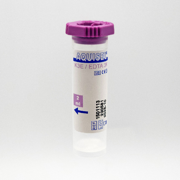 Tubo EDTA K3 2 ml con faldón, 100 Unds Tubo EDTA K3 2 ml con faldón, 100 Unds-Leer más
