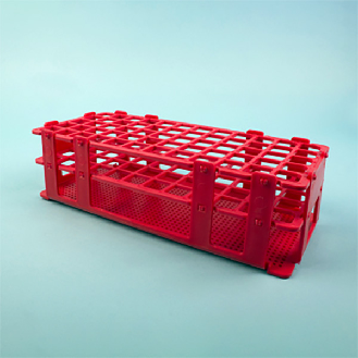 Gradilla de PP autoclavable, color rojo, para 60 tubos de 16 mm-Leer más