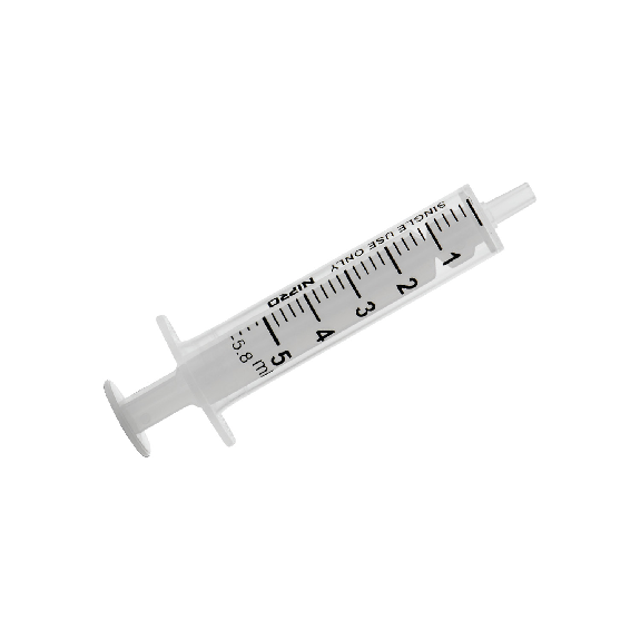 Jeringa Nipro 5 ml, 2 cuerpos, 100 Unds-Leer más