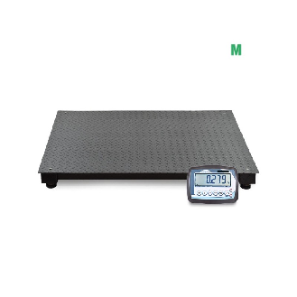 Báscula industrial de columna con asas y ruedas-Leer más