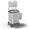 Carrello Terapia Presto Medium 4 Cassetti e Sopralzo Accessoriato