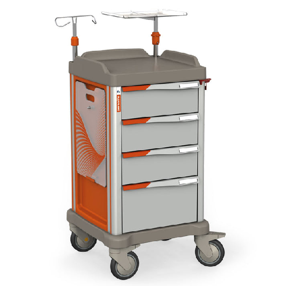 Carrello Emergenza Persolife Compact 4 Cassetti-Leggi tutto