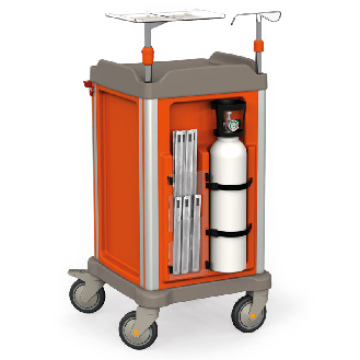 Carrello emergenza compatto a 4 cassetti-Leggi tutto