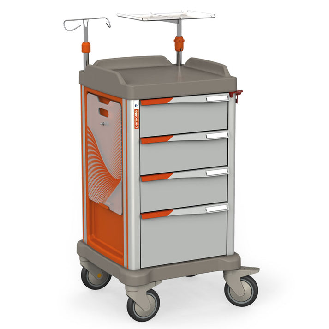 Carrello Emergenza Persolife Compact 4 Cassetti-Leggi tutto