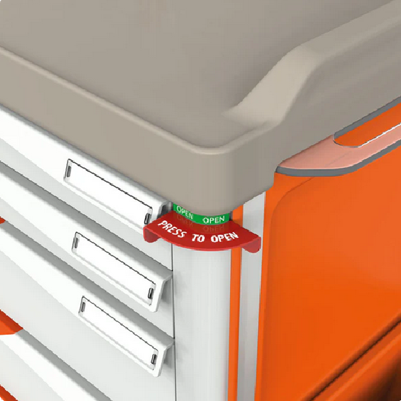 Carrello emergenza compatto a 4 cassetti-Leggi tutto