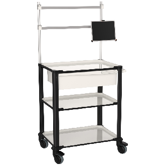 Carrello Servizio Pi-Nero 3 Ripiani-Leggi tutto