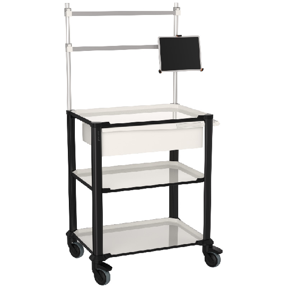 Carrello Servizio Pi-Nero 3 Ripiani-Leggi tutto