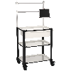 Carrello Servizio Pi-Nero 3 Ripiani