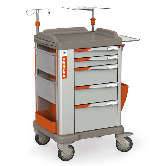 Carrello Emergenza Persolife 5 Cassetti-Leggi tutto