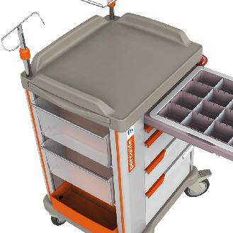 Carrello d'emergenza 5 cassetti-Leggi tutto