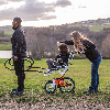 Bolsa de transporte del asiento para Joëlette Kid