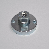 Accouplement pour tige de vérin M8, flottant, en inox 304L