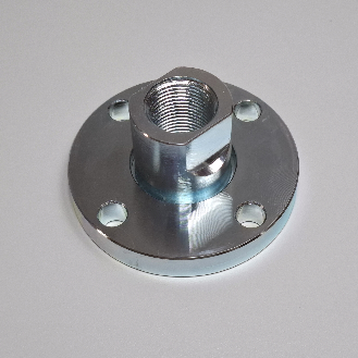 Accouplement pour tige de vérin M20x1,5, flottant, en inox 304L-Lire la description