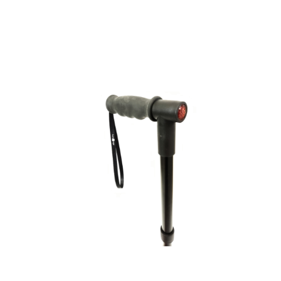 Bâton pliant AllmoBILITY avec embout MEGAgrip-Lire la description