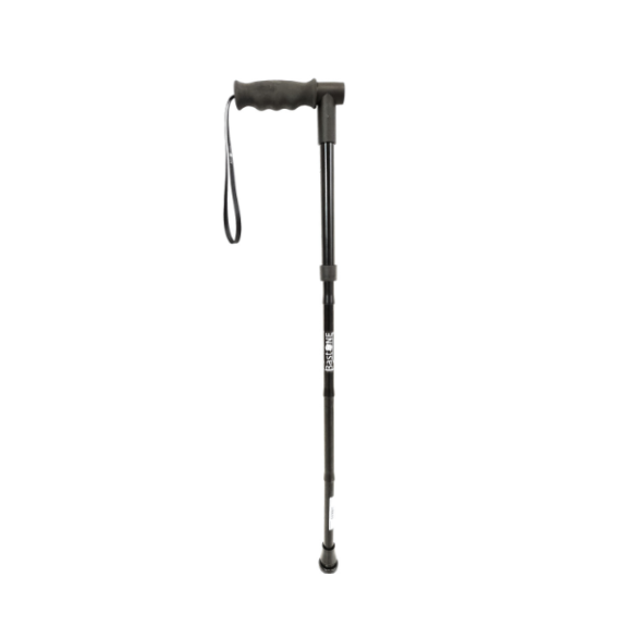 Bâton pliant AllmoBILITY avec embout MEGAgrip-Lire la description