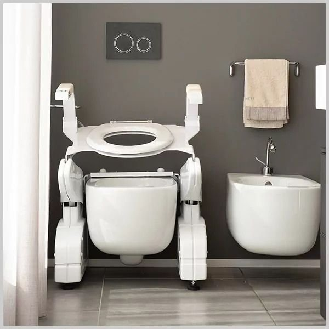 SOLLIEVATI GOLD Abattant WC avec accoudoirs-Lire la description