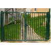Portail Battant BARROS 54 Industriel Galvanisé Plastifié L5m X H2m