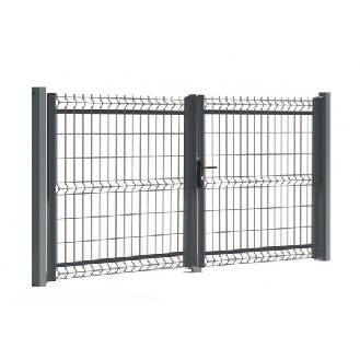 Portail Aluminium Coulissant RAL7016 L4mxH1,60m TOKYO-Lire la description