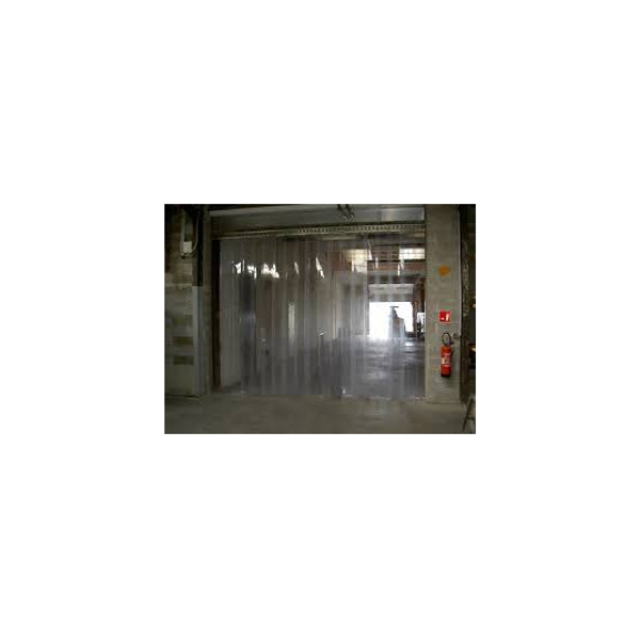 Porte à lanières PVC transparente industrielle L2000x H2200-Lire la description