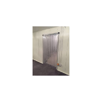 Porte à lanières PVC transparente industrielle L2000x H2200-Lire la description