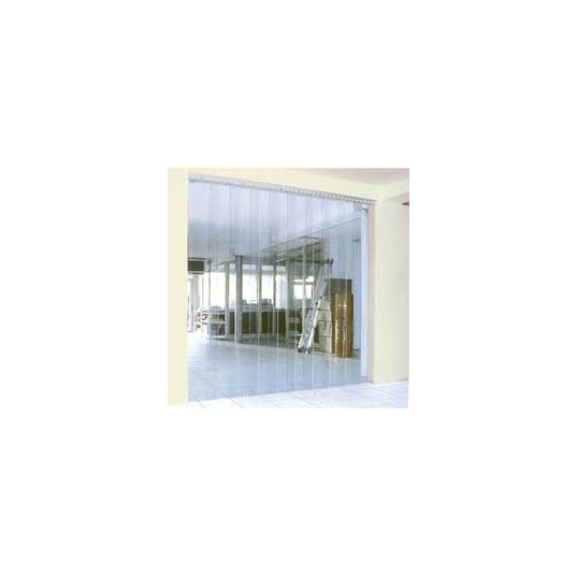 Porte à lanières PVC transparente industrielle L2000x H2200-Lire la description