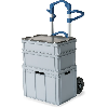 Carrello compatto alluminio Wuppi