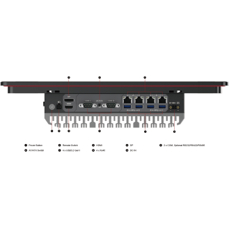 Modulares Design eines industriellen Panel-PCs | PPC-C1727-Beschreibung lesen