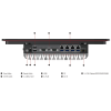 Modulares Design eines industriellen Panel-PCs | PPC-C1627