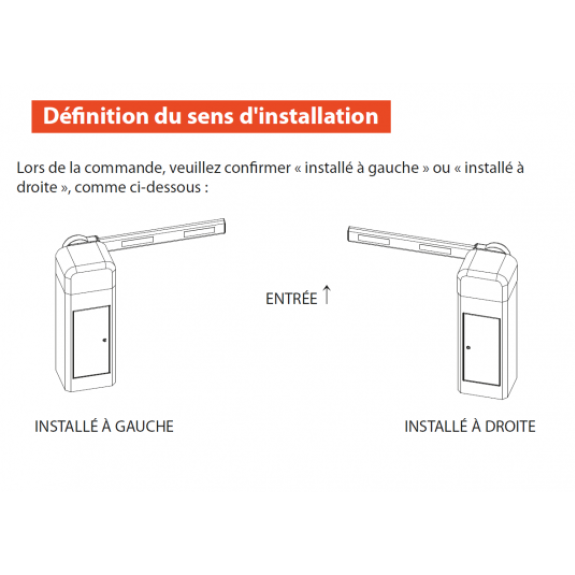 Barrière Automatique 220V EXTRABOOM complète - Marque 4M-Lire la description