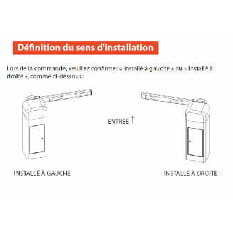 Barrière Automatique 220V EXTRABOOM complète - Marque 4M-Lire la description