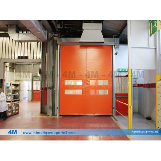 Porte souple rapide à enroulement L3000xH3000-Lire la description