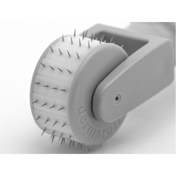 Rodillo Médico Manual, 4 filas de agujas, profundidad de aguja de 1.5 mm-Leer más